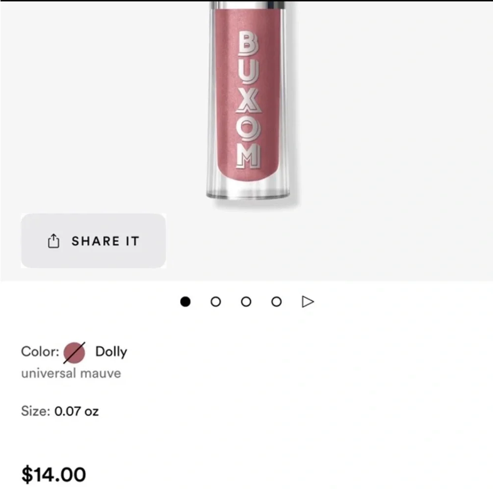 BUXOM Mini Full-On Plumping Lip Polish 🛒 - Picture 2 of 7